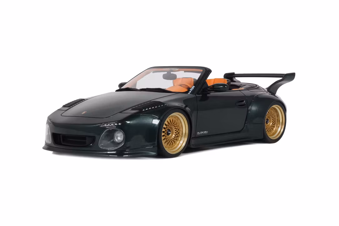Skala 1/18 OLD & NEW TOKYO AUTO SALON GREEN 2024 (Porsche)fr GT Spirit (GT548)