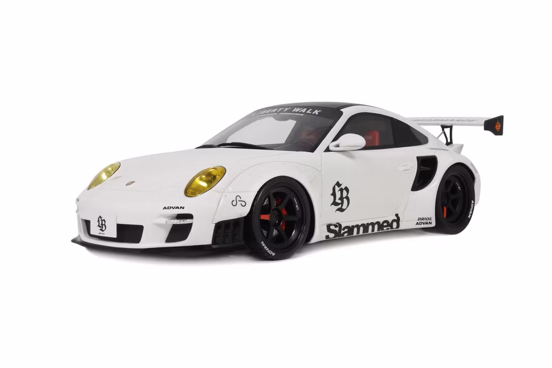 Skala 1/18 LB-WORKS TURBO WHITE 2024 (Porsche)fr GT Spirit (GT958)