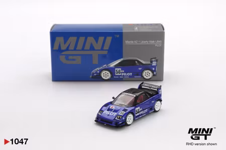 Skala 1/64 Mazda AZ-1 Liberty Walk LB40 PILOT fr MINI GT (1047)