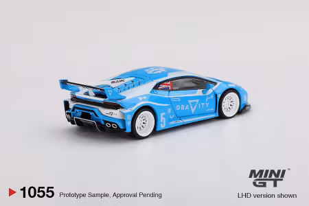 Skala 1/64 LB★WORKS Lamborghini Huracán GT GRAVITY fr MINI GT (1055)