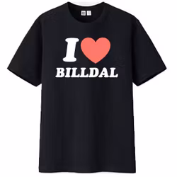 T-Shirt - "I Love Billdal"