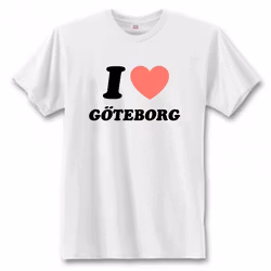 T-Shirt - "I Love Göteborg"