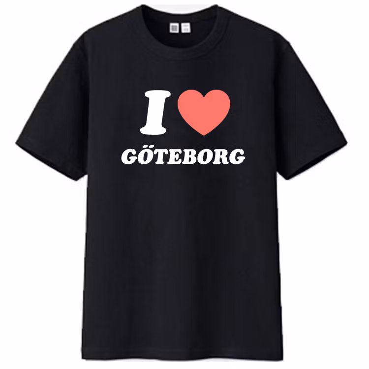 T-Shirt - "I Love Göteborg"