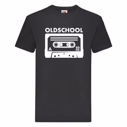 T-Shirt - "Oldschool", kassettband