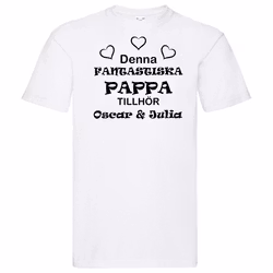 T-Shirt - "Denna Fantastisk Pappa"