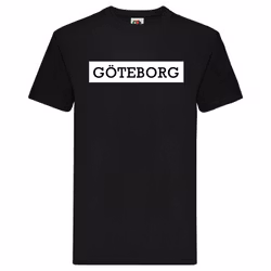 T-Shirt - GÖTEBORG, SvenskaStäder