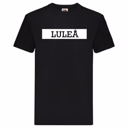 T-Shirt - LULEÅ, SvenskaStäder