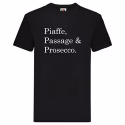 T-Shirt - "Piaffe, Passage & Prosecco"