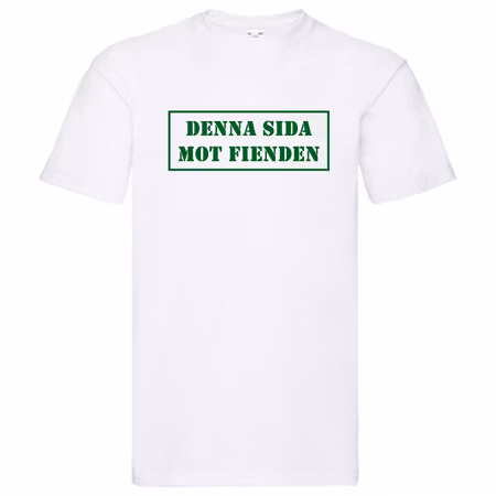 T-Shirt - Denna sida mot fienden