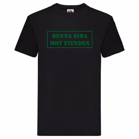T-Shirt - Denna sida mot fienden