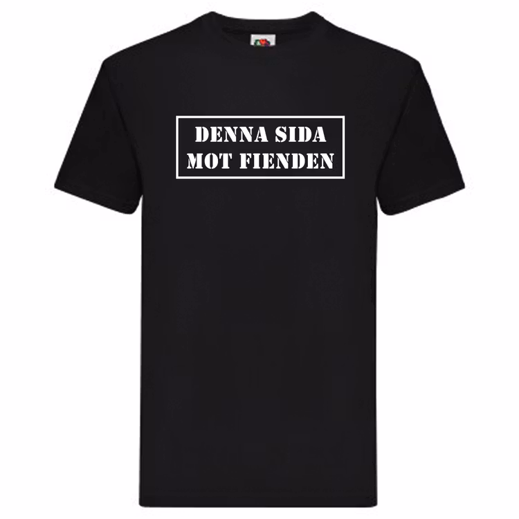 T-Shirt - Denna sida mot fienden