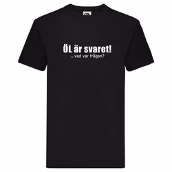 T-Shirt - ÖL är svaret