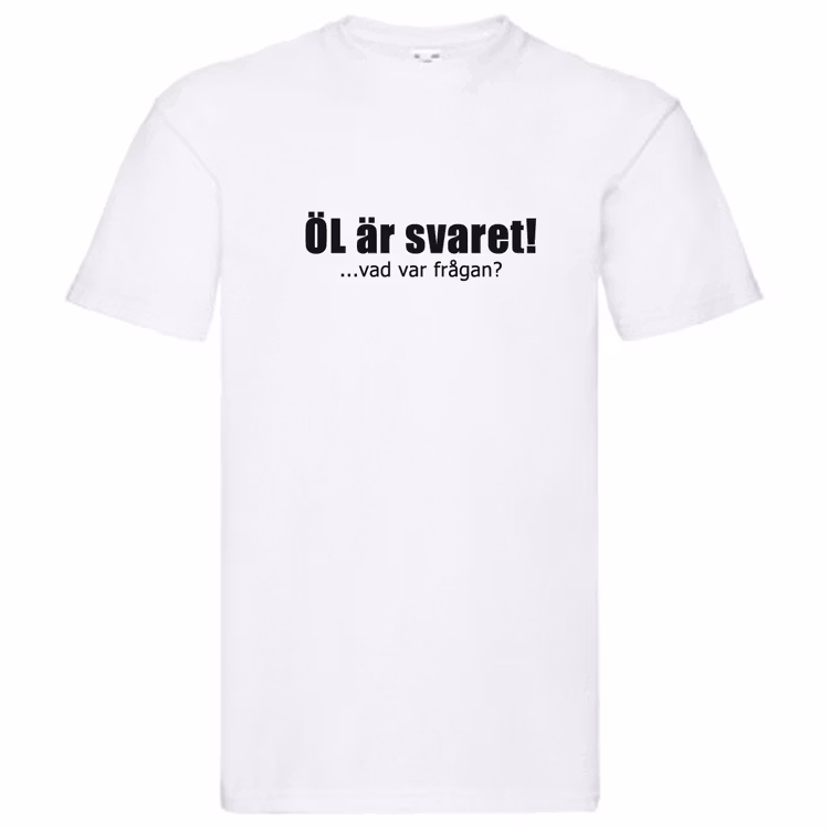 T-Shirt - ÖL är svaret