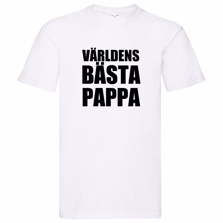 T-Shirt - Världens bästa pappa