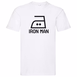 T-Shirt - IRON MAN, strykjärn