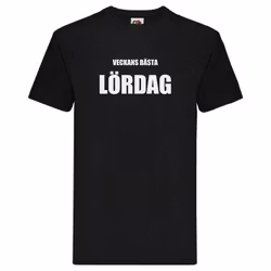 T-Shirt - Veckans bästa Lördag