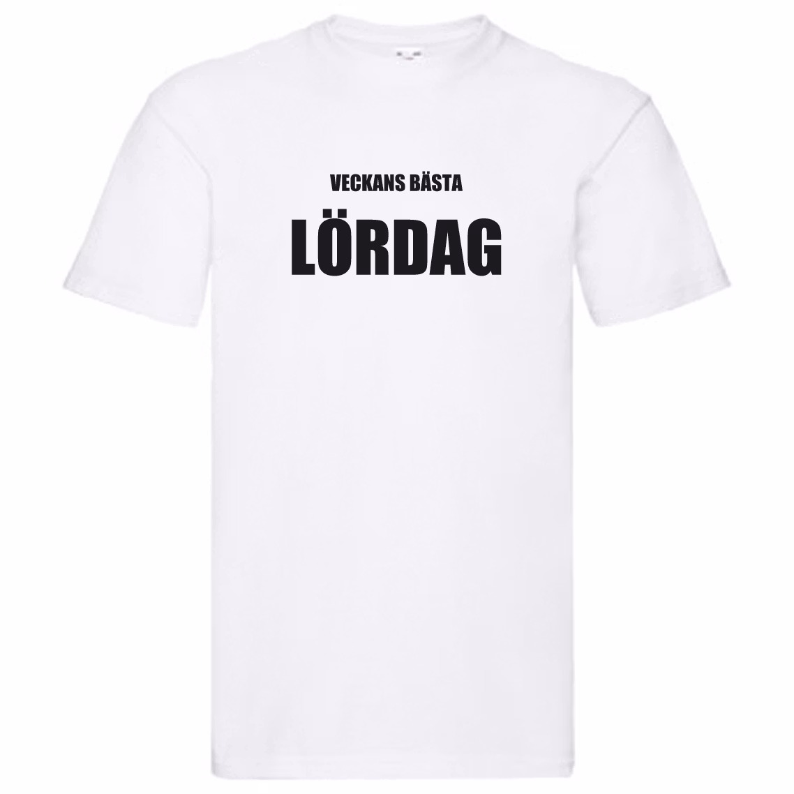 T-Shirt - Veckans bästa Lördag
