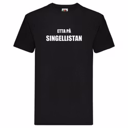 T-Shirt - Etta på SINGELLISTAN