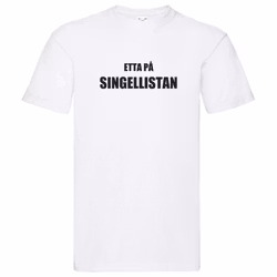 T-Shirt - Etta på SINGELLISTAN
