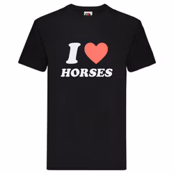 T-Shirt - I Love Horses