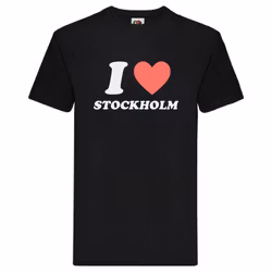 T-Shirt - I Love STOCKHOLM