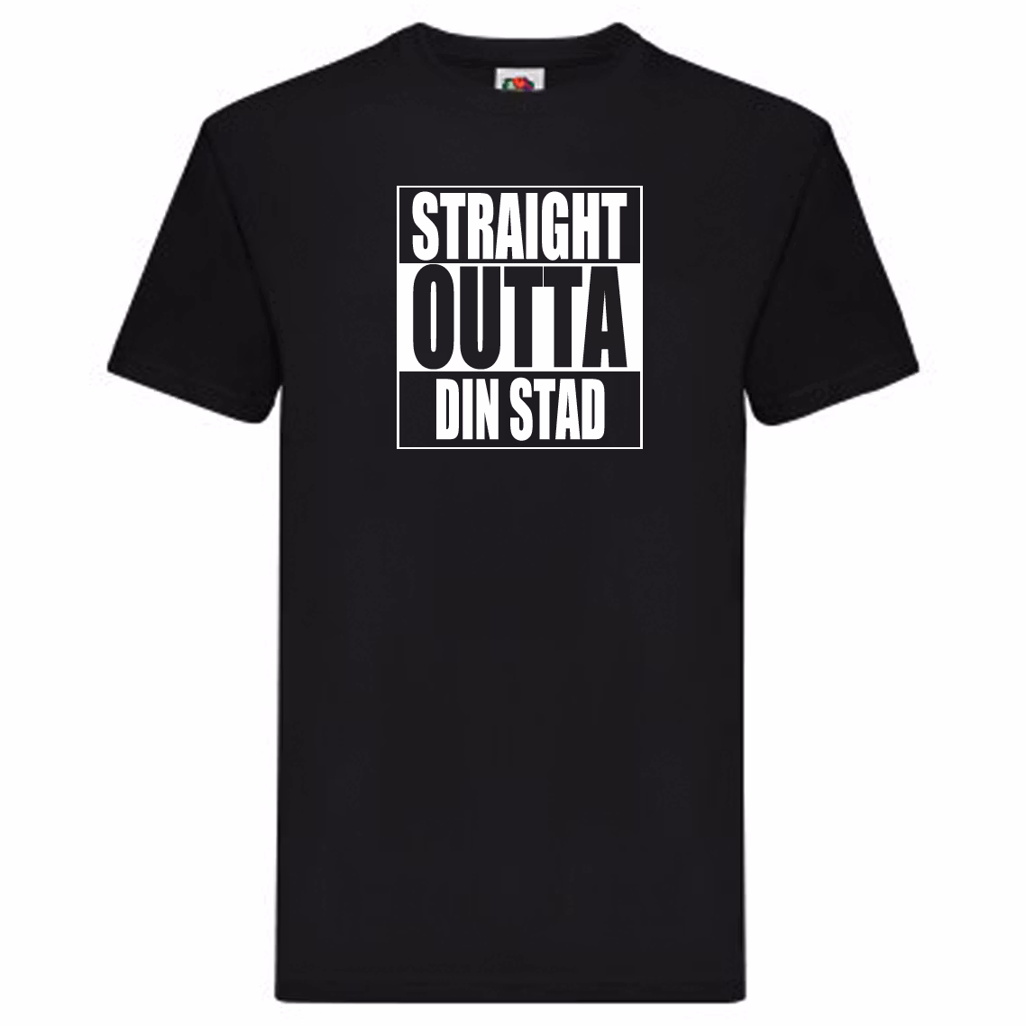 T-Shirt - STRAIGHT OUTTA DIN STAD