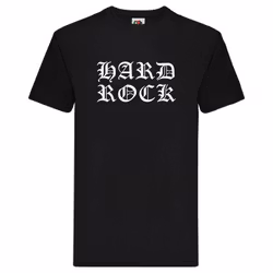 T-Shirt - Hard Rock, Old English