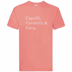 T-Shirt - "Caprilli, Cavaletti & Cava"