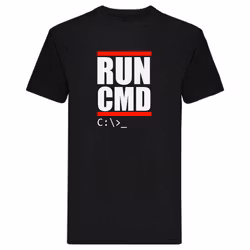 T-Shirt - RUN CMD
