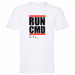 T-Shirt - RUN CMD