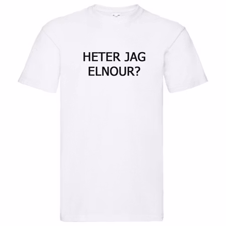 T-Shirt - HETER JAG ELNOUR?