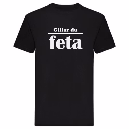 T-Shirt - Gillar du feta