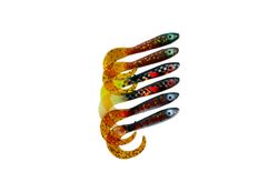 McRubber Tail 11 cm (6-pack) Mix - Svartzonker