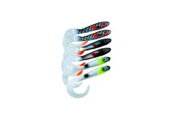 McRubber Tail 11 cm (6-pack) Mix - Svartzonker