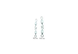 Jointed Rolling Swivles, Lekande (3-pack) - Svartzonker