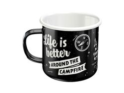 Emaljmugg Camping