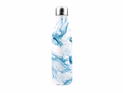 Vattenflaska - Rostfritt Stål - Aqua - 500 ml