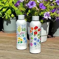 Stålflaska - Wild Flowers - 500 ml
