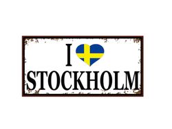 Plåtskylt Stockholm