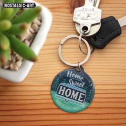 Nyckelring - Home Sweet Home