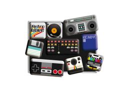 Magneter - Retro, 9-pack