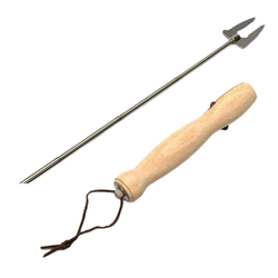 Grillpinne med Trähandtag