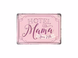 Plåtskylt mini - Hotel Mama