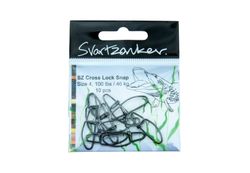 Cross Lock Snap 10-pack - Svartzonker