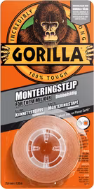 Gorilla Tape Monteringstejp 1,52 m x 25,4 mm