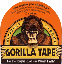 Gorilla Tape Svart 32mx48mm