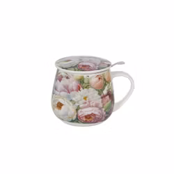Mugg Barrel Peonies med Tesil