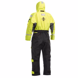 Flytoverall 845XY Svart/Gul - Fladen