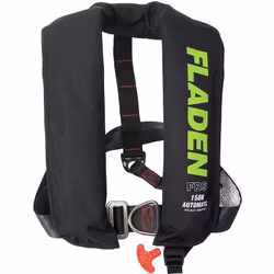 Uppblåsbar limegreen D-ring 150N - Fladen