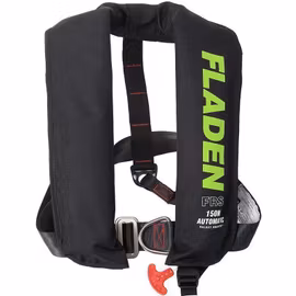 Uppblåsbar limegreen D-ring 150N - Fladen